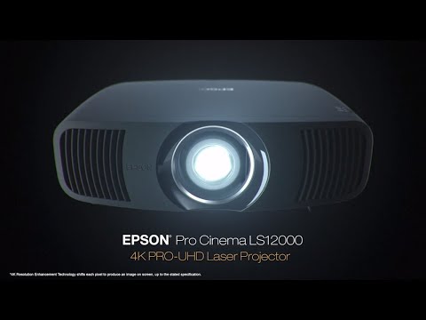 Epson LS12000B Laser Project & Screen Innovations Zero Edge Screen