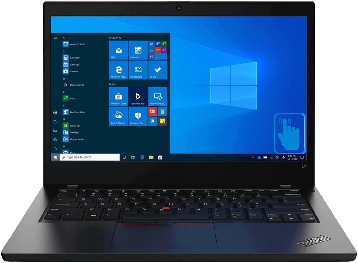 Lenovo ThinkPad L14 256GB 8GB RAM r5-4650u Processor